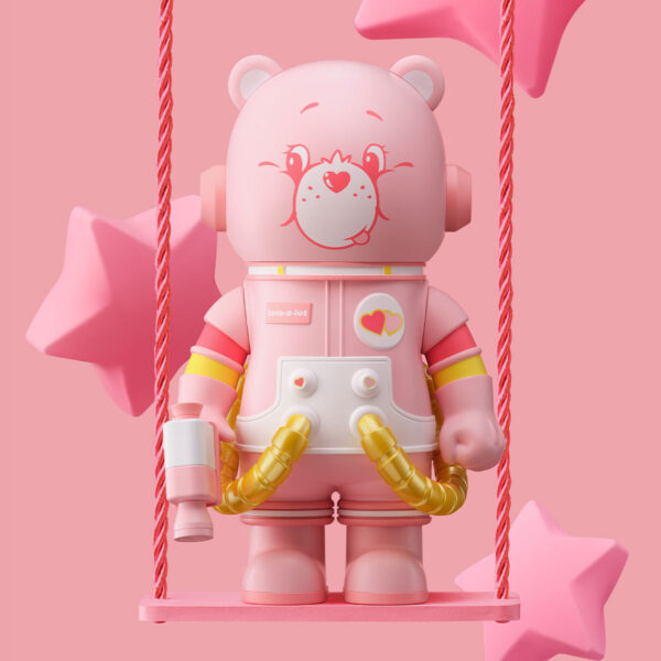 MEGA SPACE MOLLY 400%+100% Love-a-lot Bear - Image 5