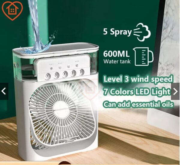 ⏰Today Olny RM 5.9⏰Portable USB Mini Aircond, Air Cooler, Mist Fan, Kipas Penyejuk Mini Meja